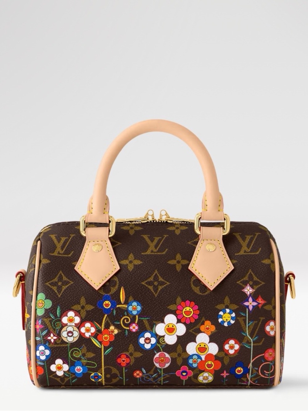 LOUIS VUITTON SPEEDY 20 BANDOULIÈRE MURAKAMI 20TH ANNIVERSARY BNWT PRISTINE